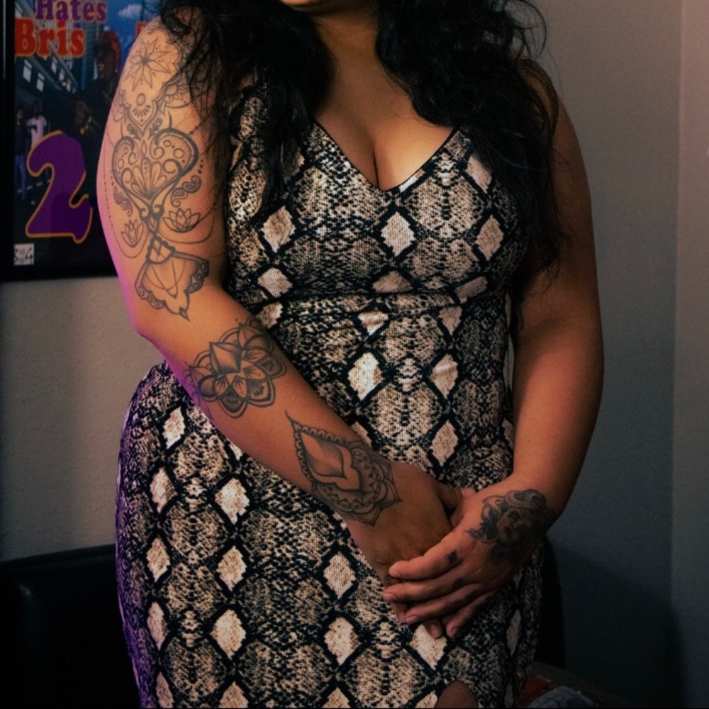 Sexy plus size dress